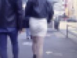 スタイル抜群の美人お姉さんがタイトスカート履いて美巨尻密着させて歩いてるよ