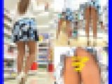 ◆◇簡単にハ〇れそうなwwwビッチギャルのパンチラを盗撮！！◆◇