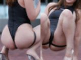 【写真】顔を埋めたい鼠蹊部！真っ白なムチムチの美ヒップを突き出すP●ARFAITEな彼女　神盛り600枚！ vol.3