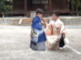 【女装】七五三に訪問着を着て、神社を歩いてみました