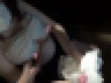 【素人】Fカップ巨乳女子大生　ネカフェ手コキ【党員番号001】