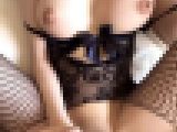 イチオシ！超美人女子大生！脱いだらビックリ！！美乳Gカップ！！セクシー網タイツがエロ過ぎて生挿入しちゃいました！！