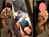 カップルのガチプライベート。お洒落で超美人なスレンダーEカップ。Tバックの上からアナルをなぞられ感じる。