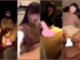 ＊パパ活女子セット＊おじさんの生チン挿入される20歳アパレル店員×初対面の美巨乳美人パイパンJD３とネカフェでエッチ