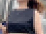 【プラチナクラス】柔らかそうな巨乳ぶるんぶるん！あのアイドル似で超目立ってた！