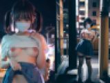 【近所のJ○？！】人混みの中で隠し露出【1920×2560超高解像度】