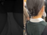 素人痴漢日記７２TRAIN目★青い人形をぶら下げた女子の生態
