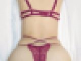 イチオシ！4K高画質！！Tバック大好きギャル！！お気に入り下着紹介SEX④