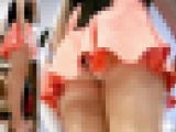 【フルHD】デカ尻！強烈な食い込みＴバック尻