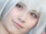 コスプレイヤーの顔面アップ049