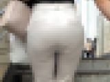 【OLシリーズ】最高にエロいデカ尻！白パンツにクッキリエロ尻が浮き出【26】