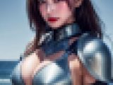 AIグラビア_コスプレ編_その10_ビキニアーマー_set(nsfw,photo)