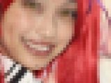 キャンギャルの顔面アップ010