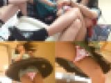 【高画質】激かわＲちゃんＹちゃんコンビでプリからのTi●tok～！イチゴ柄とセクシースケスケＴバックのエロエロお宝映像！