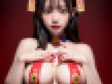 [高画質]AIグラビア_コスプレ編_その16_キョンシーコス[妄想,nsfw,グラビア]