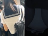 素人痴漢日記９０TRAIN目★青春日本代表・高身長セーラー服女子の生態