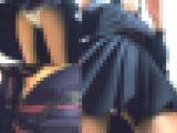 清純女子のセーラー服から奇跡の下着、浮きブラ、胸チラ、パンチラ、まるで裸同然の神レベル衝撃映像