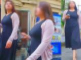 No.888目立つパツパツおっぱいから目が離せないお姉さんに密着取材