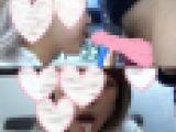 【個撮】野外で即尺～大量口内発射☆22歳ギャル美容師優香ちゃん