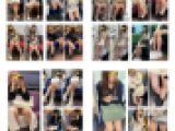 34分の脚フェチ580 電車内で真上・対面のマルチアングルで接写！14名の美人お姉さんのエロ過ぎる生脚美脚