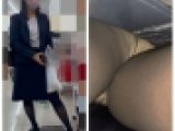 【逆さ撮り4人収録】脚を開くということはパンツを撮られること。見られたくないのにスカートの中見られちゃう！