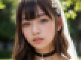 ♪美貧乳露出花嫁 ♪純白羞恥ウェディングフォト画像集