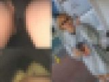 原宿ストリートスナップでコッソリ★胸チラ★パンチラ★パンティずらし外性器撮り成功！03「ガールズバンド系、うっかりモロマン」
