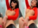 コスプレでアヘ顔しながらオナニーを披露する美女たち010