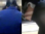 【制服女子のスト足③】吉高由里子似の制服女子　お勉強中は無邪気にガニ股でおっぴろげ　エロい黒ストがたまらないw【ツインテ】