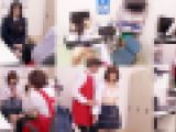 悪徳店長に捕まった女子学生達が中出し性教育される