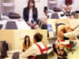悪徳店長に捕まった女子学生達が中出し性教育される4
