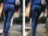 Rac22@スキニーデニム『究極の癒し映像…美尻お姉さんと下町散歩！』