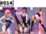 【4K撮影】スレンダー美人♥アソコが見えそうな激ヤバ衣装(笑)半ケツぁ＂脚見せつけセクシーダンス！#014【Tちゃん