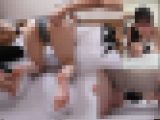 声帯限界突破？デカ尻をクネらせ暴れまくり近所迷惑を顧みず大絶叫の「愛瀬ゆうり」ちゃん　（完全オリジナル）