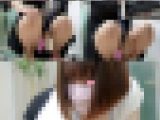 【高画質】美人OLの座り開脚パンチラ/逆さ撮り！チラリと見える白パンツがエロ過ぎる【胸チラ】