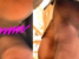【化粧品店のお姉さん4】いろいろ染着いてそうなブラックセンター