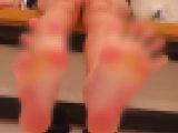 足臭★量産型１８歳美●女の美脚素足パンプスは‘‘激臭×猛臭×爆臭×獣臭’’！足臭の極みココに在り