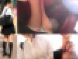 透けブラしまくり服女子に非情な声かけPチラ盗撮動画