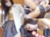 感度良好の可愛い女の子が赤貝びちゃびちゃでズボズボ！手マンでビクビクのたうち回りｗこんなに感じてるのにお口のみってぇ～！