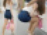 タイトスカに張り付いた肉感最高のお尻に美脚パンスト　エロすぎる突き出したお尻