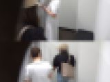 【某大学病院映像④】モロ見えナプキン/先輩ナースのリアル生着替え