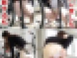 スレンダー人妻が駐輪場で大胆見せつけ♡パンツ食い込ませ美乳揉みしだく♡【パンチラ】