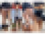 【4K】超激ミニちゃんローアングル001〜おまけ編〜“屋上で空を眺める股下0cm金髪ギャル激ミニちゃ