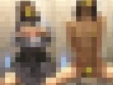 デパートのトイレでこっそりオナニーしちゃうJ〇153