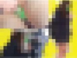 【再販セール3/25迄】この前電車内でマ◯コ丸出しにしたJ〇の片割れを雑居ビルに連れ込み喉奥へ生チンをブチ込むイラマ！