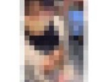 【ご利用は計画的に。3】彼氏とのツーショット写真の前で精子まみれになる爆乳さん。