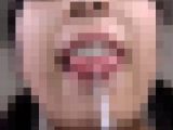 【舌フェチ唾フェチ】真白みのりのエロ長い舌・唾・口の臭い堪能コース1