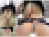 突風でラッキースケベ！超ミニスカ極小ローライズTバックのデカ尻がぶるんぶるんでえちえち過ぎた[A面］
