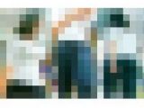 No.208黒スキニーからのムチムチ尻＆太もものイヤらしさがたまらないお姉さんに密着取材