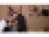 肋骨をヒクヒクさせ、イッヒッヒ、アッハッハと脳内崩壊寸前のお姉さん（完全オリジナル）